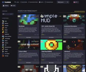 Tlmods.org(A huge catalog of mods) Screenshot