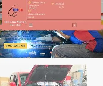 Tlmotor.com.sg(Tan Lim Motor Pte Ltd) Screenshot