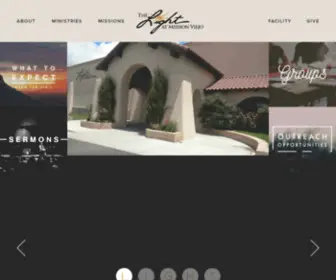 TLMV.org(The Light at Mission Viejo) Screenshot