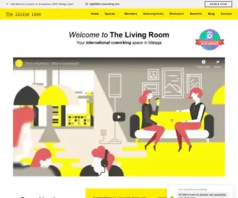 TLR-Coworking.com(The Living Room) Screenshot