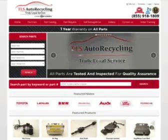 Tlsautorecycling.com(TLS Auto Recycling) Screenshot