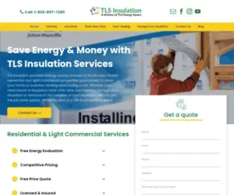 Tlsenergysavers.com(TLS Insulation Services) Screenshot