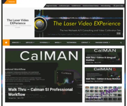 Tlvexp.ca(HomeThe Laser Video EXPerience) Screenshot