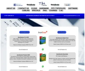 TM-Estates.co.za(Quickbooks Desktop Software Sales and Support Southern Africa) Screenshot