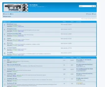 TM-Forum.com(TM-FORUM - Index page) Screenshot