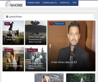 TM-Horse.com(Tm horse) Screenshot