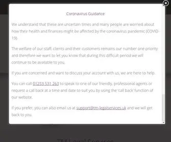 TM-Legalservices.co.uk(TM Legal Services) Screenshot