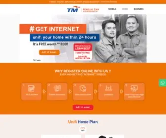 TM-Online.site(Unifi Home) Screenshot