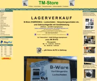 TM-Store.de(Spülmaschinen) Screenshot