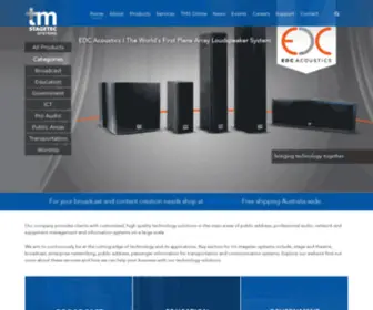 TM-SYstems.com.au(Tm stagetec systems) Screenshot