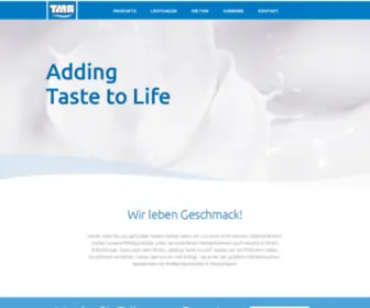 Tma-Milk.com(Wir von der TMA verleihen dem Leben Geschmack) Screenshot