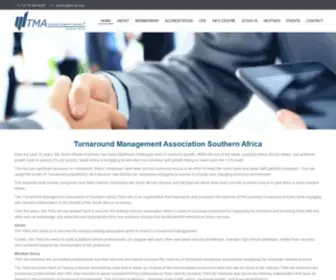 Tma-SA.com(Turnaround Management Association Southern Africa) Screenshot