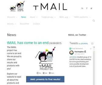 Tmailproject.eu(Tmail Project) Screenshot