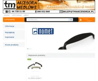 Tmakcesoria.pl(TM AKCESORIA MEBLOWE) Screenshot