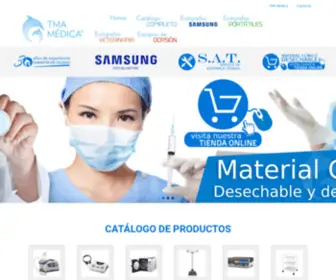 Tmamedica.com(TMA Médica) Screenshot