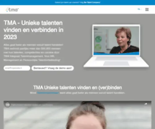 Tmamethode.nl(Unieke talenten vinden en (ver)binden) Screenshot