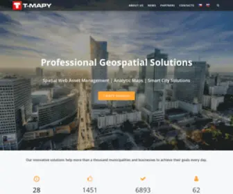Tmapy.com(Professional Geospatial Solutions) Screenshot