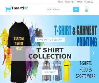 Tmartist.in(Tmartist Front Page) Screenshot