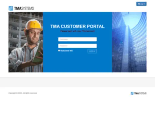 Tmasystems.net(TMA Customer Portal ) Screenshot