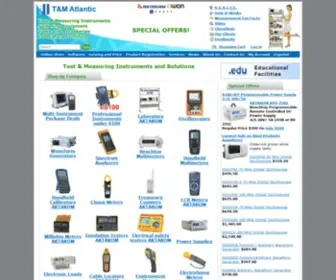 Tmatlantic.com(Test & Measuring Instruments and Solutions) Screenshot