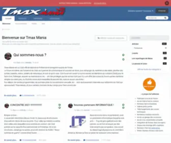 Tmax-Mania.com(Moto Club Tmax Mania) Screenshot