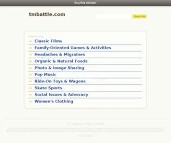 Tmbattle.com(Shop for over 300) Screenshot