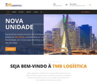TMblogistica.com.br(Logística) Screenshot