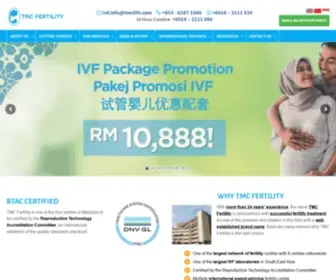 TMcfertility.com(TMC Fertility) Screenshot