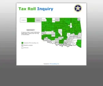 Tmconsulting.us.com(Tax Roll Inquiry) Screenshot
