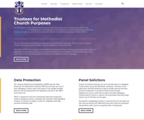 TMCP.org.uk(Trustees for Methodist Church Purposes) Screenshot