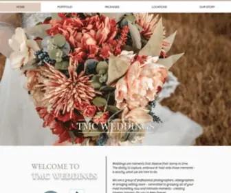 TMcweddings.com(Wedding Videographer Photographer Company) Screenshot