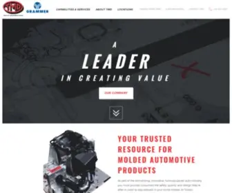 Tmdinc.com(Automotive Molding) Screenshot