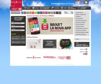 Tmesa.com(➤ Autobusos urbans de Terrassa. TMESA) Screenshot