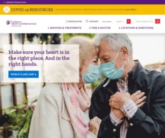 TMFHS.org(Trinity Mother Frances Hospitals and Clinics) Screenshot