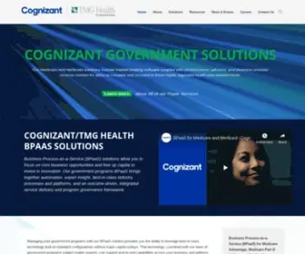 TMghealth.com(Cognizant Government Solutions) Screenshot