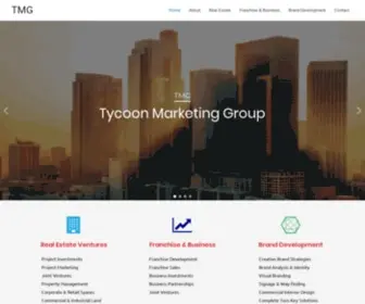 TMgventures.net(TMG Ventures) Screenshot