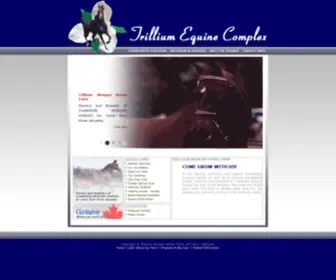 TMHF.com(Trillium Equine Complex) Screenshot
