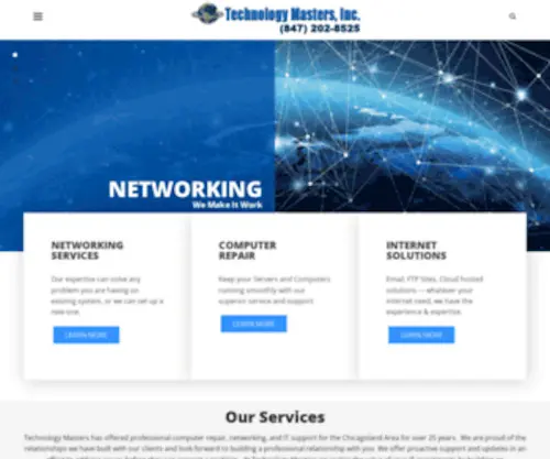 Tmi-Usa.com(Technology Masters) Screenshot