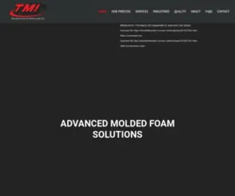 Tmimoldedfoamtech.com(TMI Molded Foam Technologies) Screenshot