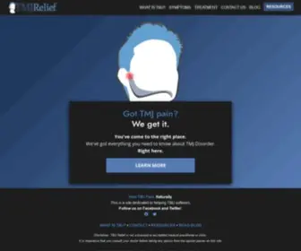 TMJ-Relief.com(TMJ Relief) Screenshot