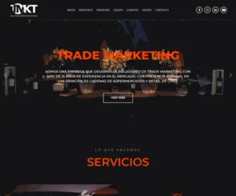 TMKTchile.cl(Sitio web de Trade Marketing Chile) Screenshot