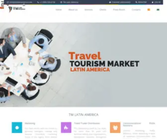 Tmlatinamerica.com(Travel Tourism Marketing) Screenshot