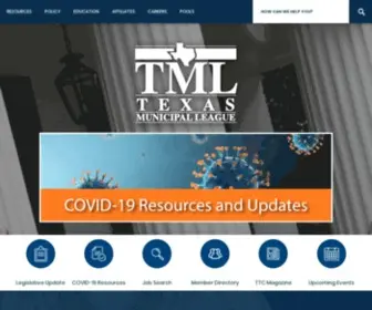 TML.org(Texas Municipal League) Screenshot