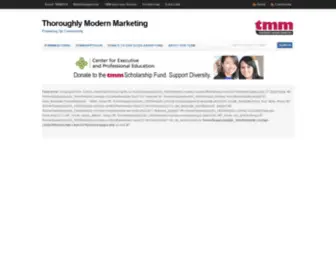 TMMPDX.com(Thoroughly Modern Marketing) Screenshot