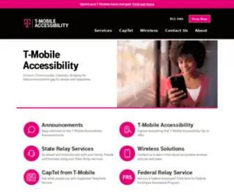 Tmobileaccess.com(T-Mobile Accessibility) Screenshot