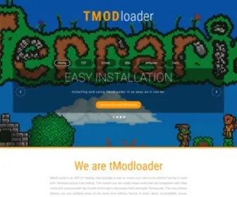 Tmodloader.net(Play Terraria with Mods) Screenshot