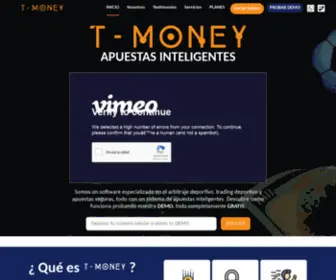 Tmoneysport.com(T-Money) Screenshot