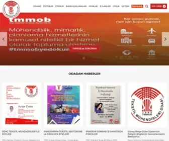 Tmo.org.tr(Tekstil Mühendisleri Odası) Screenshot