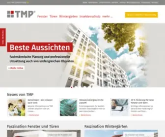 TMP-Online.de(Die TMP Fenster + Türen GmbH®) Screenshot