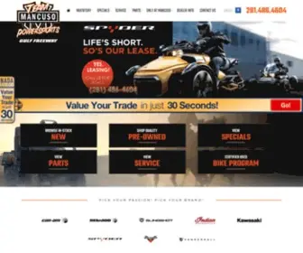 TMPGF.com(Team Mancuso Powersports Gulf Freeway) Screenshot